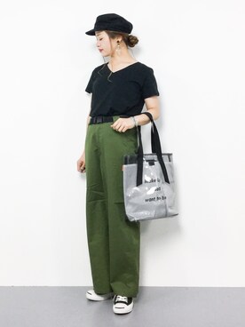 isaさん（レディース・155cm）の夏コーディネート