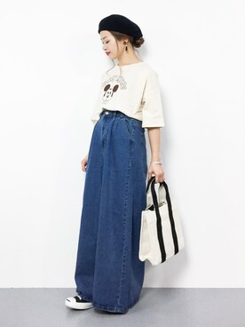 isaさん(レディース・155cm)の夏コーディネート