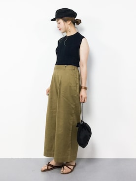 isaさん（レディース・155cm）の夏コーディネート