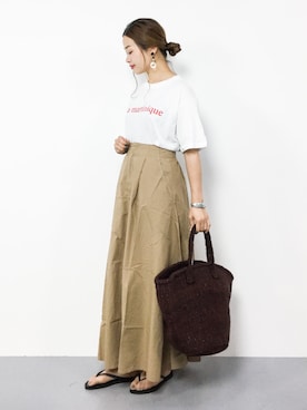 isaさん（レディース・155cm）の夏コーディネート