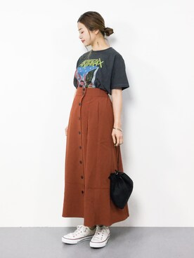 isaさん（レディース・155cm）の夏コーディネート