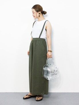 isaさん（レディース・155cm）の夏コーディネート