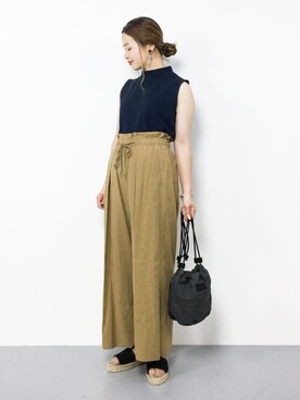 isaさん（レディース・155cm）の夏コーディネート