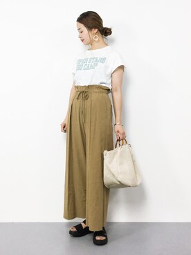 isaさん（レディース・155cm）の夏コーディネート