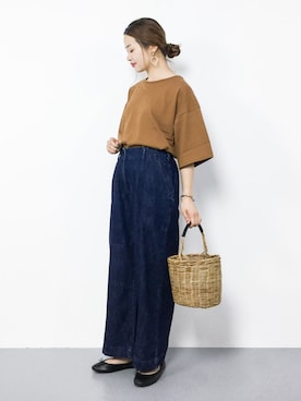 isaさん（レディース・155cm）の夏コーディネート