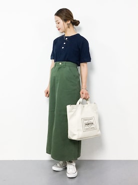 isaさん（レディース・155cm）の夏コーディネート