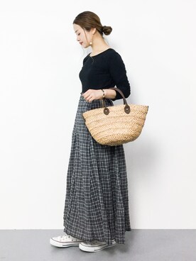 isaさん（レディース・155cm）の夏コーディネート