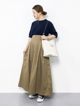 isaさん（レディース・155cm）の夏コーディネート