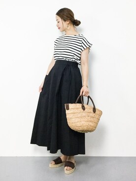 isaさん（レディース・155cm）の夏コーディネート