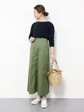 isaさん（レディース・155cm）の夏コーディネート