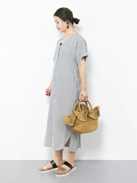 isaさん（レディース・155cm）の夏コーディネート