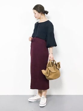 isaさん（レディース・155cm）の夏コーディネート