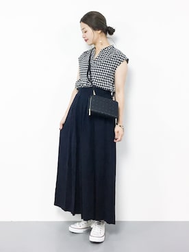 isaさん(レディース・155cm)の夏コーディネート