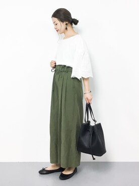 isaさん（レディース・155cm）の夏コーディネート