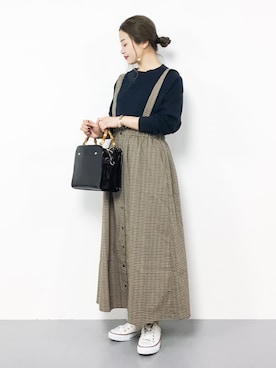 isaさん（レディース・155cm）の夏コーディネート