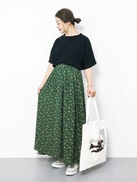 isaさん（レディース・155cm）の夏コーディネート