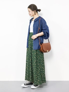 isaさん（レディース・155cm）の夏コーディネート