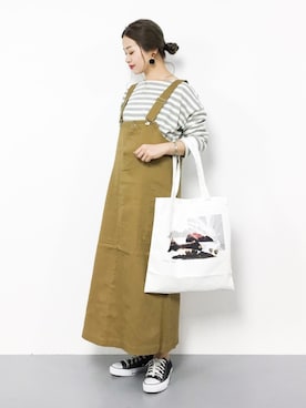 isaさん（レディース・155cm）の夏コーディネート