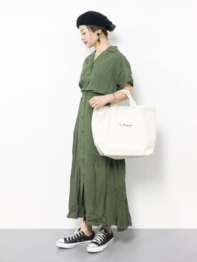 isaさん(レディース・155cm)の夏コーディネート