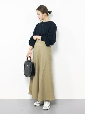 isaさん（レディース・155cm）の秋コーディネート