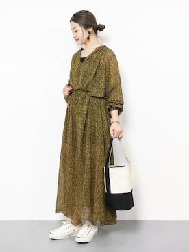 isaさん（レディース・155cm）の秋コーディネート