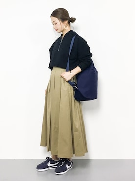 isaさん（レディース・155cm）の秋コーディネート
