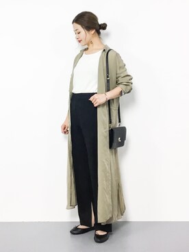 isaさん（レディース・155cm）の秋コーディネート