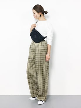 isaさん（レディース・155cm）の秋コーディネート