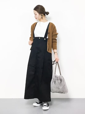 isaさん（レディース・155cm）の秋コーディネート