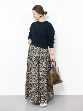 isaさん（レディース・155cm）の秋コーディネート