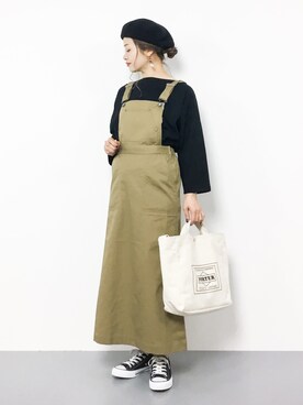 isaさん（レディース・155cm）の秋コーディネート