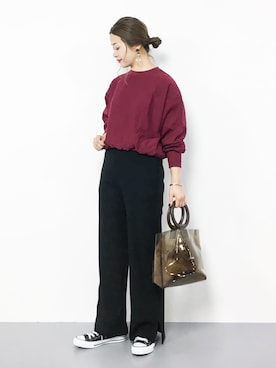 isaさん（レディース・155cm）の秋コーディネート