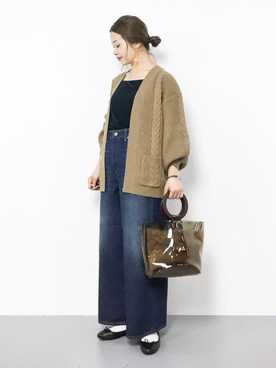 isaさん（レディース・155cm）の秋コーディネート