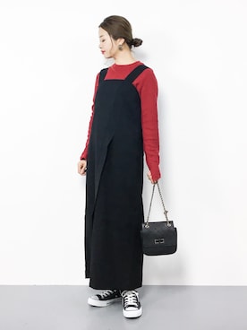 isaさん（レディース・155cm）の秋コーディネート