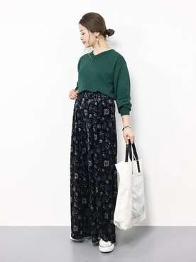 isaさん（レディース・155cm）の秋コーディネート