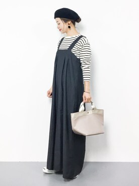 isaさん（レディース・155cm）の秋コーディネート