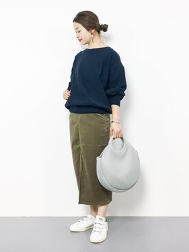 isaさん（レディース・155cm）の秋コーディネート