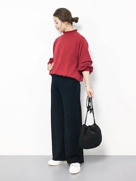 isaさん（レディース・155cm）の秋コーディネート