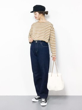 isaさん（レディース・155cm）の秋コーディネート