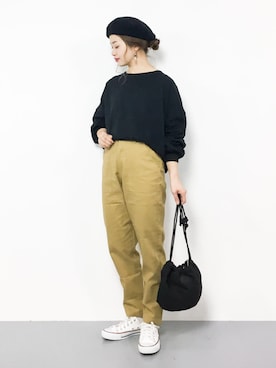 isaさん（レディース・155cm）の秋コーディネート