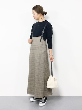 isaさん（レディース・155cm）の秋コーディネート