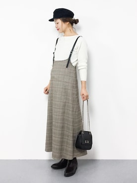 isaさん（レディース・155cm）の秋コーディネート