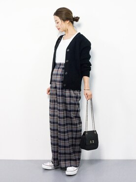 isaさん（レディース・155cm）の秋コーディネート