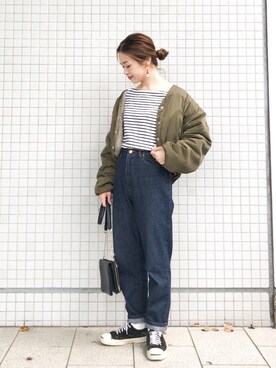 isaさん（レディース・155cm）の秋コーディネート