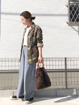 isaさん（レディース・155cm）の秋コーディネート