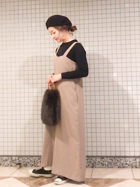 isaさん（レディース・155cm）の秋コーディネート