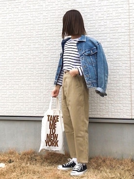 isaさん（レディース・155cm）の冬コーディネート