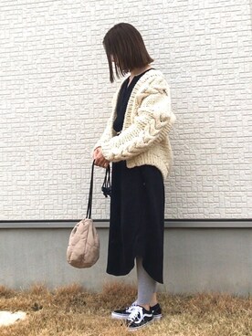 isaさん(レディース・155cm)の冬コーディネート