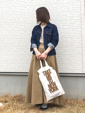 isaさん(レディース・155cm)の冬コーディネート