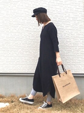 isaさん(レディース・155cm)の冬コーディネート